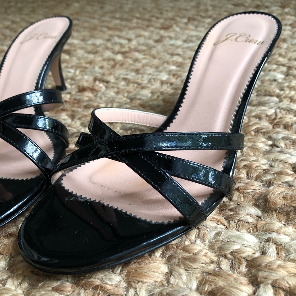 J Crew Skinny-strap sandals in patent leather. Size 5.5 - Picture 8 of 15